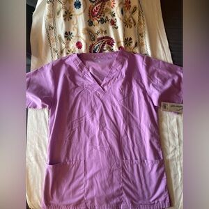 Orchid Butter soft scrub top